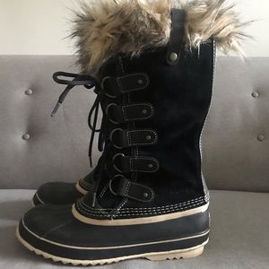 Sorel Joan of Artic - black size 10